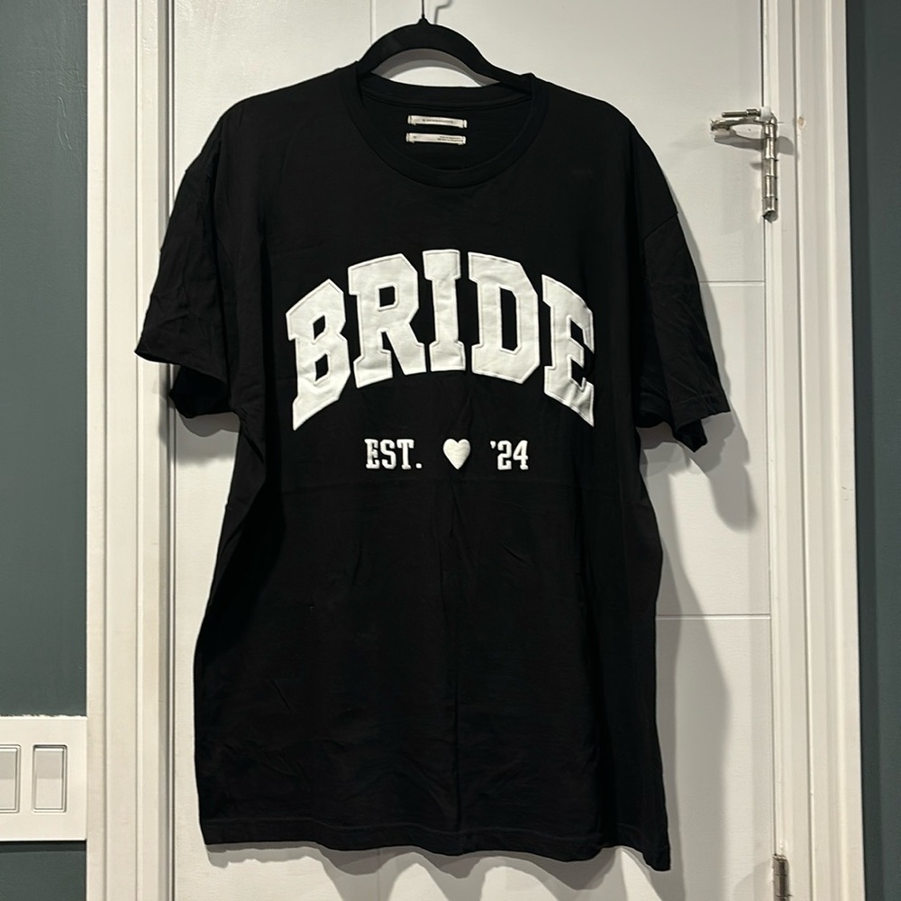Anthropologie Bride Black T-Shirt 1x